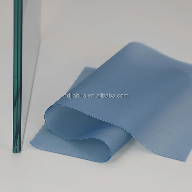 Heat insulation PVB film layer tempered laminated glass for skylight window