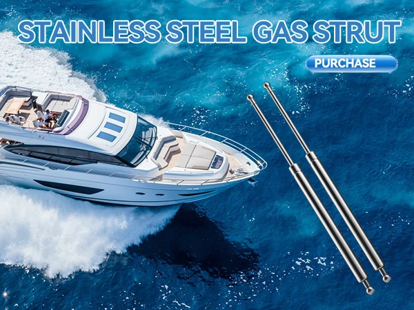 Good Sealing Performance Easy Lift Compression Gas Lift Stainless Steel Gas Lift for Ships