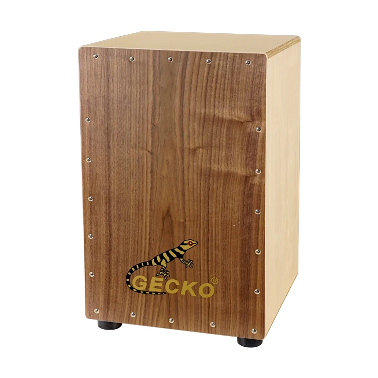 Портативная дорожная деревянная ударная барабан GECKO, производство Китай