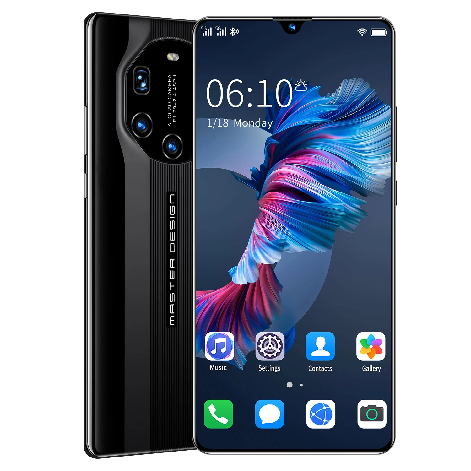 cheapest unlock mobail phone MT40RS 6.5' HD+screen telephones dual sim card desbloqueado telefonos celulares