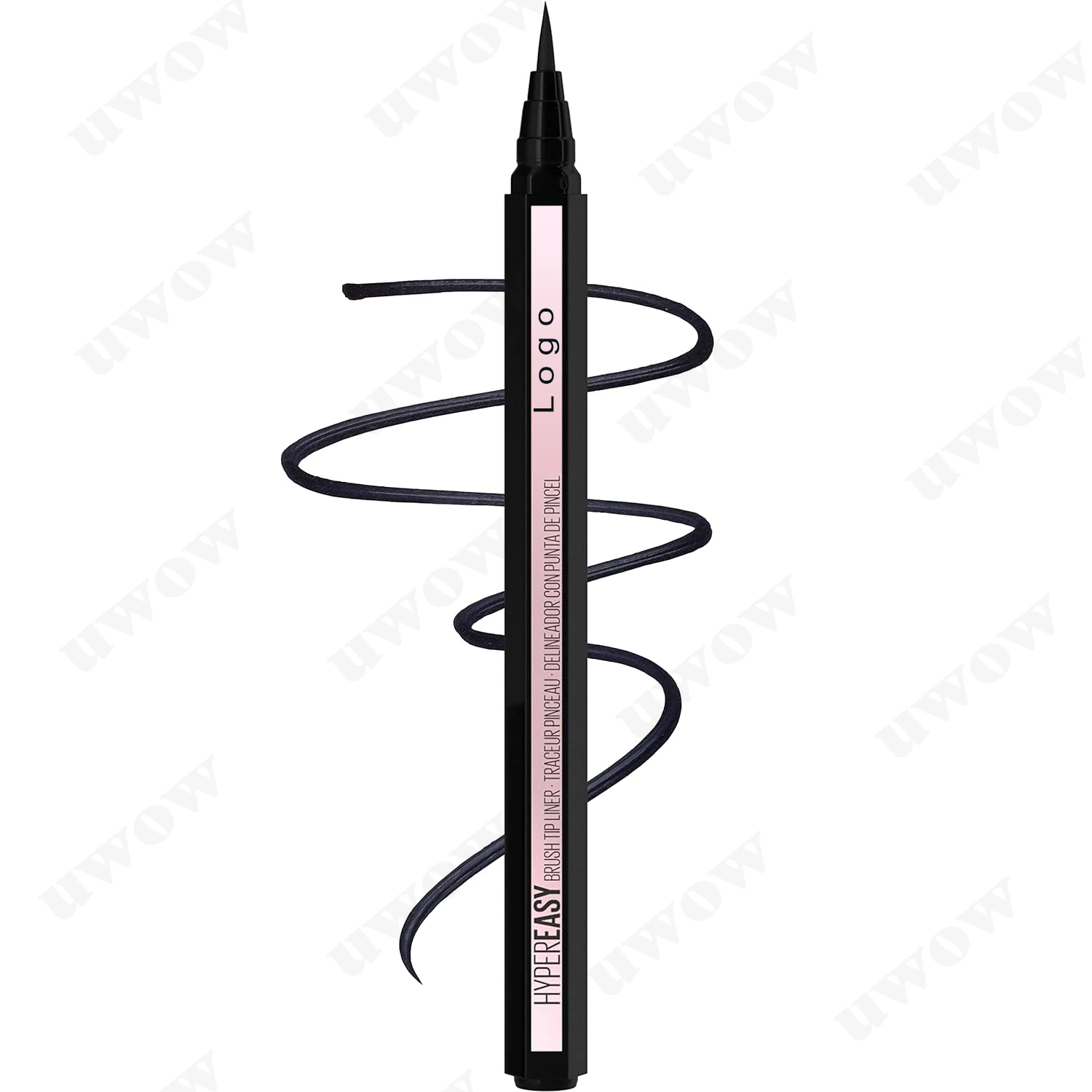 Long Lasting Water Activated Eye Glitter Magnetic Black Color Tubes Gel Pen Pencil Waterproof Liquid Eye Liner Eyeliner For Eye