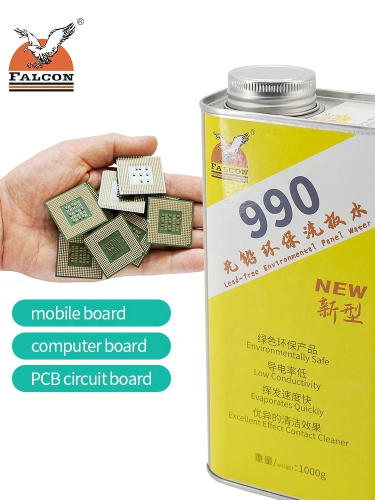 Очиститель флюса Falcon/очиститель печатных плат/изопропиловый спирт