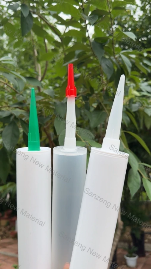 Профессиональная герметичная пластиковая бутылка (HDPE) Силиконовая герметик белая имеет хорошее сопротивление давлению