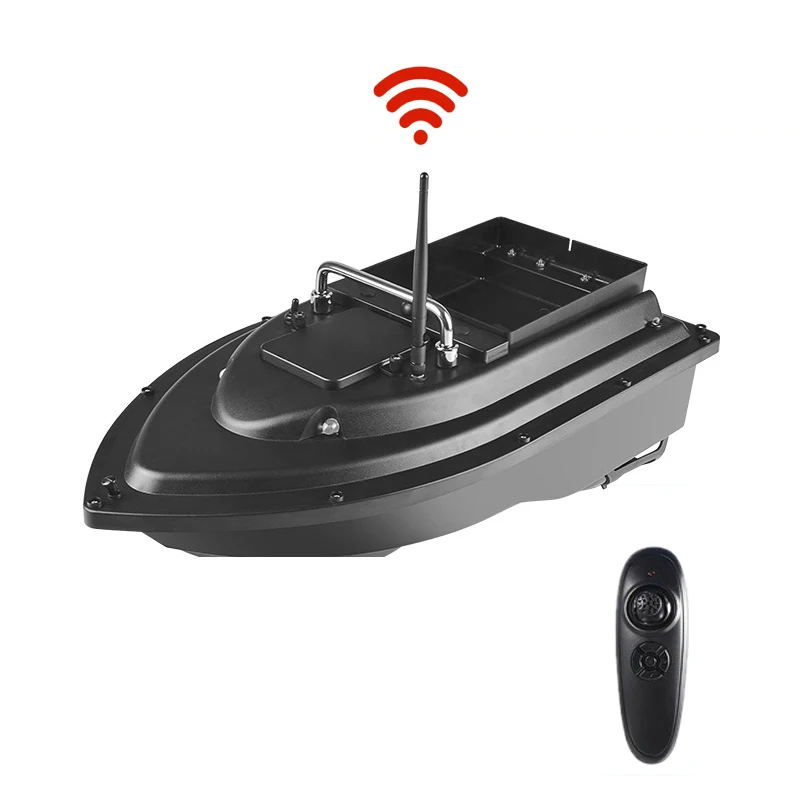 Factory D12f 12v 18000mah 500m Intelligent Remote Control Dual Bin Yacht Bait Boat For Boats Fishing Ships
