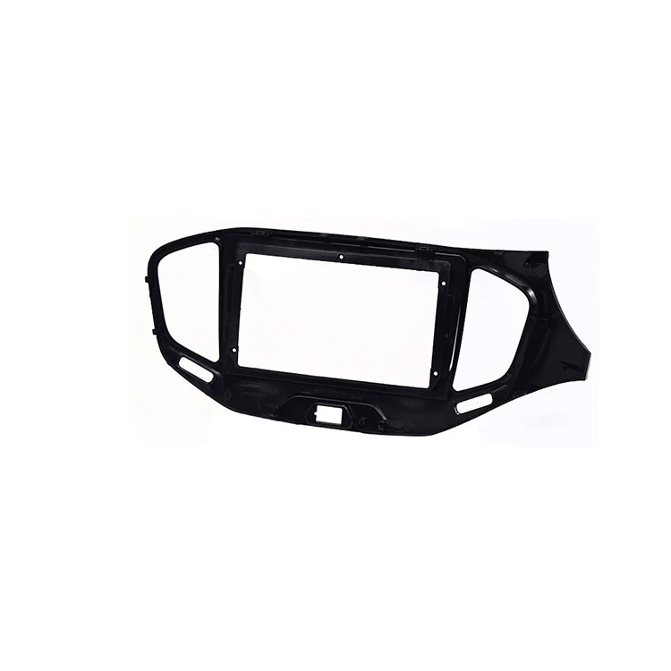 9 Inch Car Radio Fascia For Lada Vesta 2015 Dash Installation Kit Stereo Video Frame Android Car Stereo Video Plastic Frame
