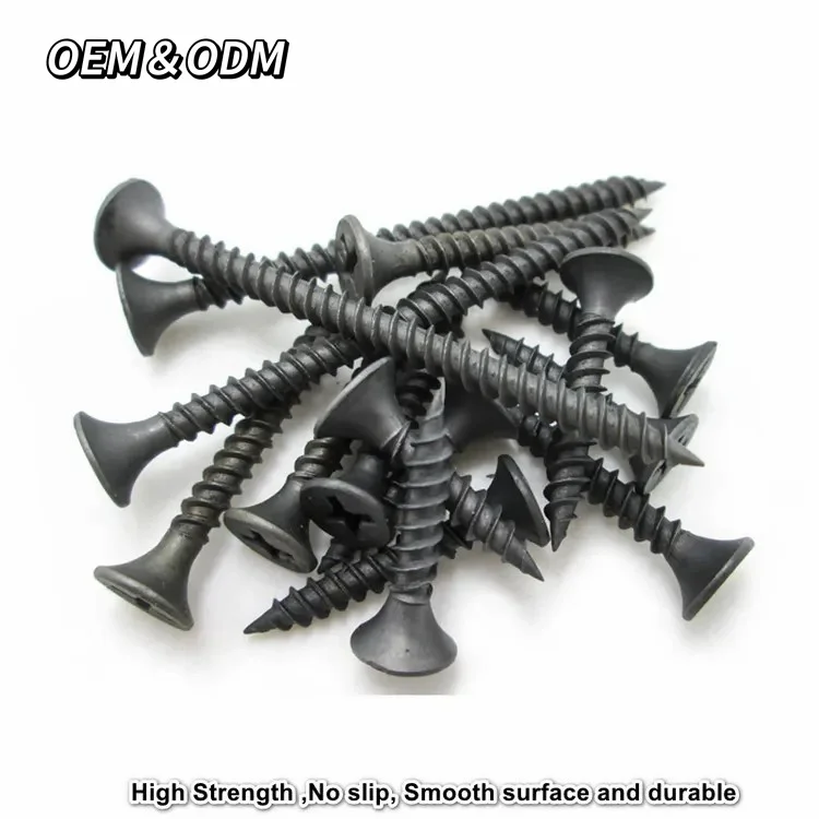 M3.5 25Mm Best Hardware Product Black Phosphated Tornillos Drywall Screw