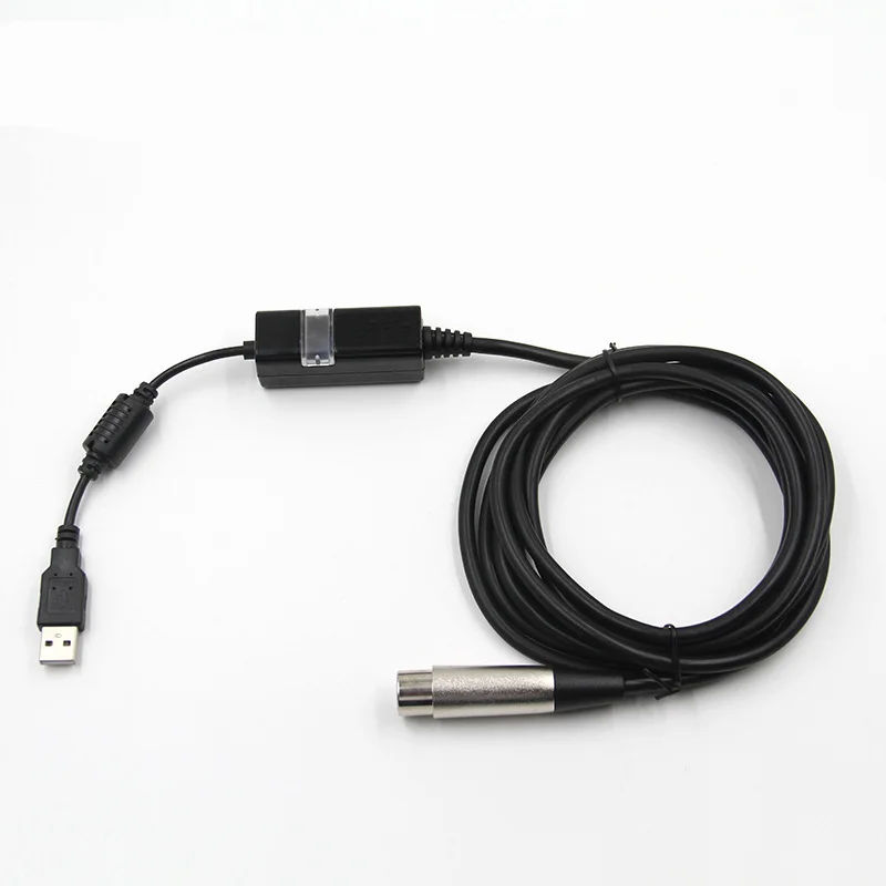USB to XLR  USB Audio Cable 3M Microphone Recording Cable USB Mic Computer Cable