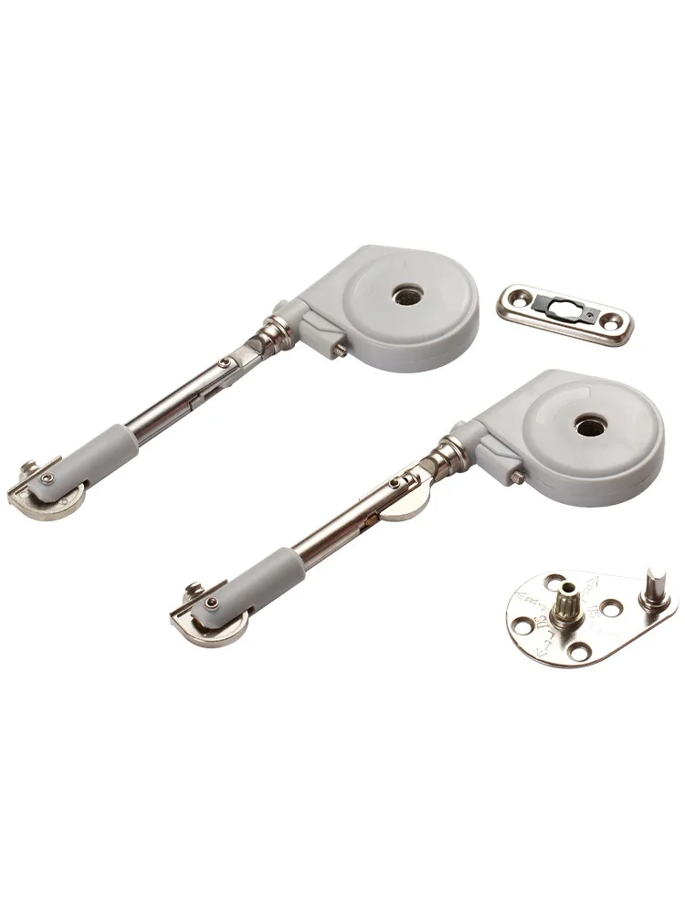 Lid Stay 105 Degree Open Hinge with Soft Close Lid Support for Toy Box and Upward Top-Opening