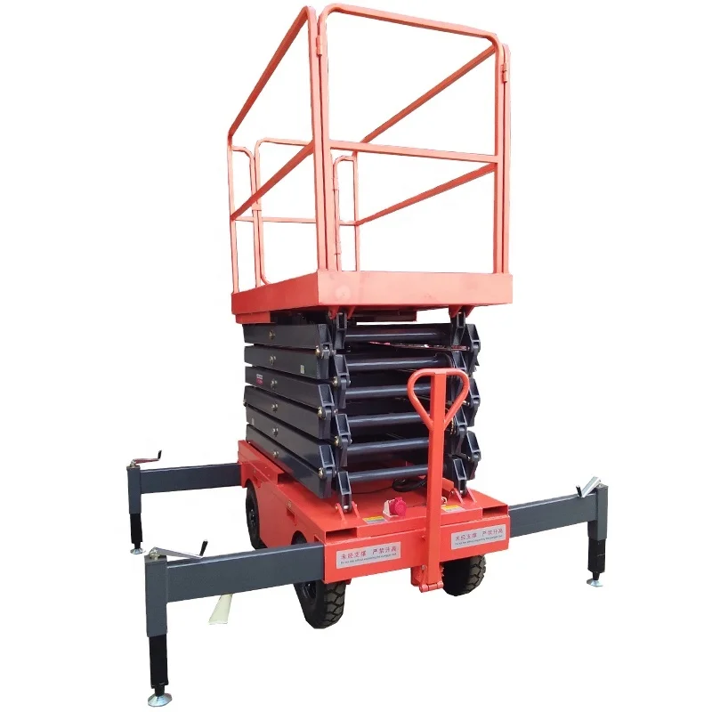 Hydraulic Cylinder Mobile Scissor Lift Scaffolding