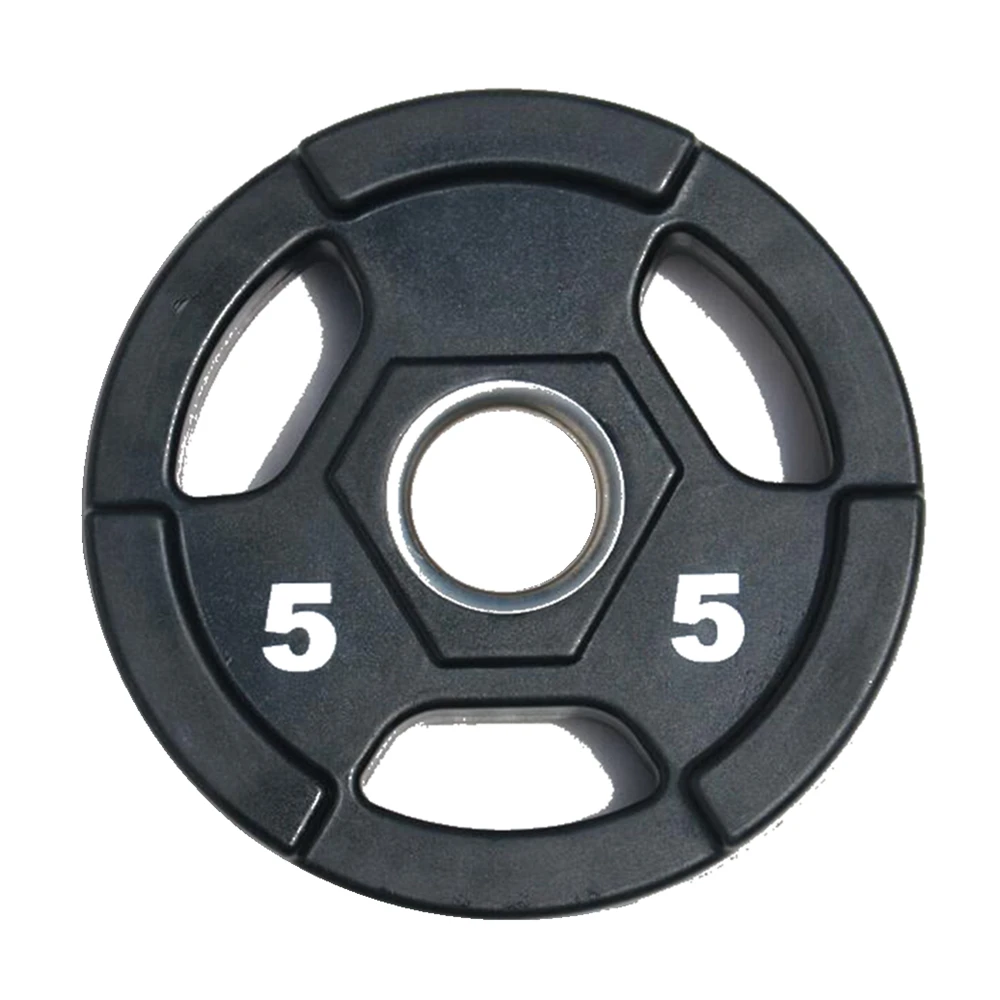 Factory price gym home dual-use weight plates with barbell bar rubber barbell weight plates press machine