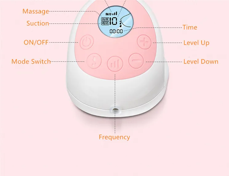 Baby Silicone Milk Breastfeeding Rechargeable USB Extractores de leche