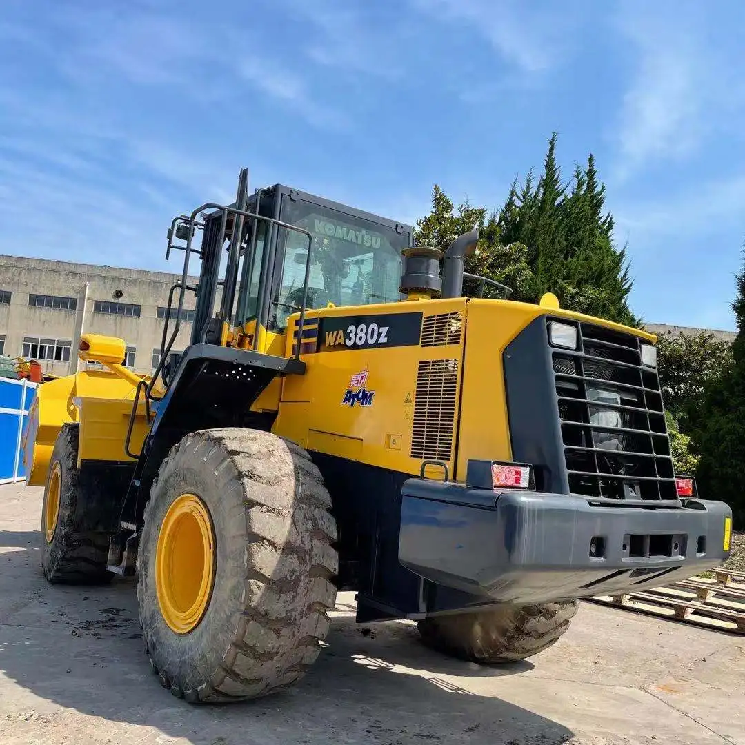 High Condition Used Komatsu wa380 -6 Wheel Loaders , wa320 wa470 Mini 500kg Loading Used Loader