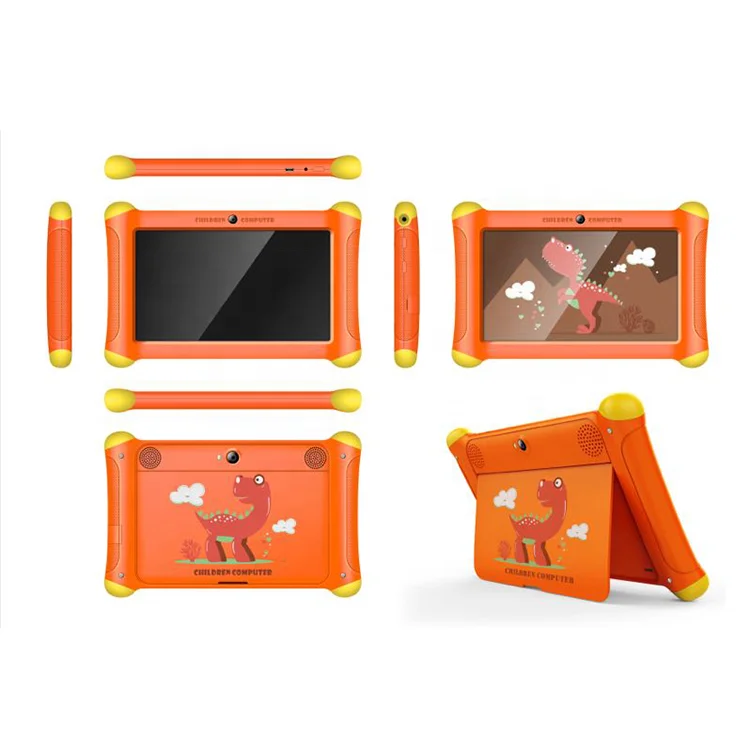
Factory wholesale Capacitive Touch Screen 7 Inch Quad Core Android9.0 Educational Tablet Pc For Kids School Student 