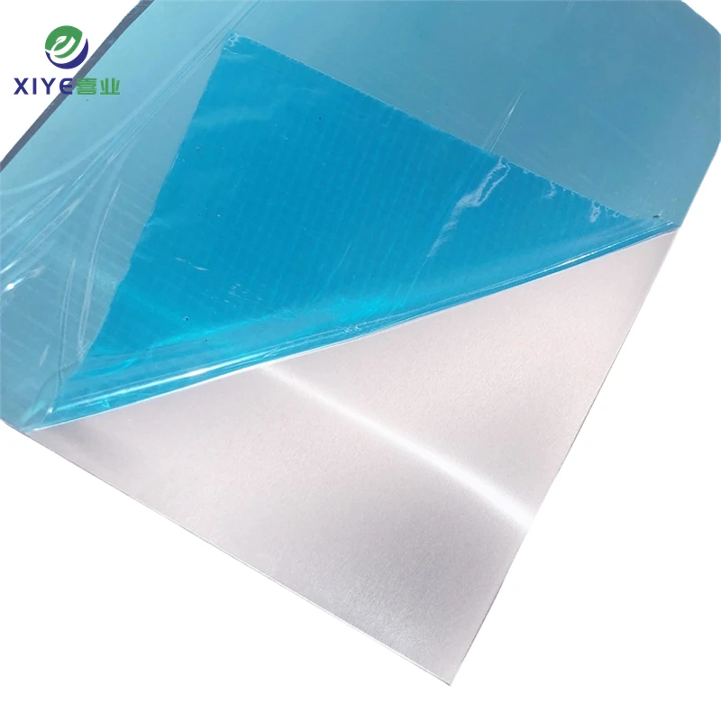 wholesale easy to tear and stick imported material transparent pe protect film for steel door board