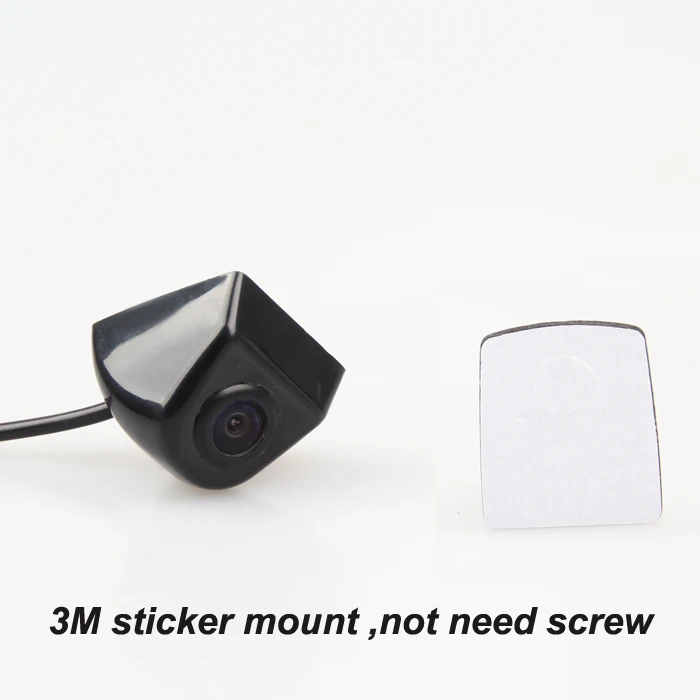 side view class A car camera with Dual control,sticker mount