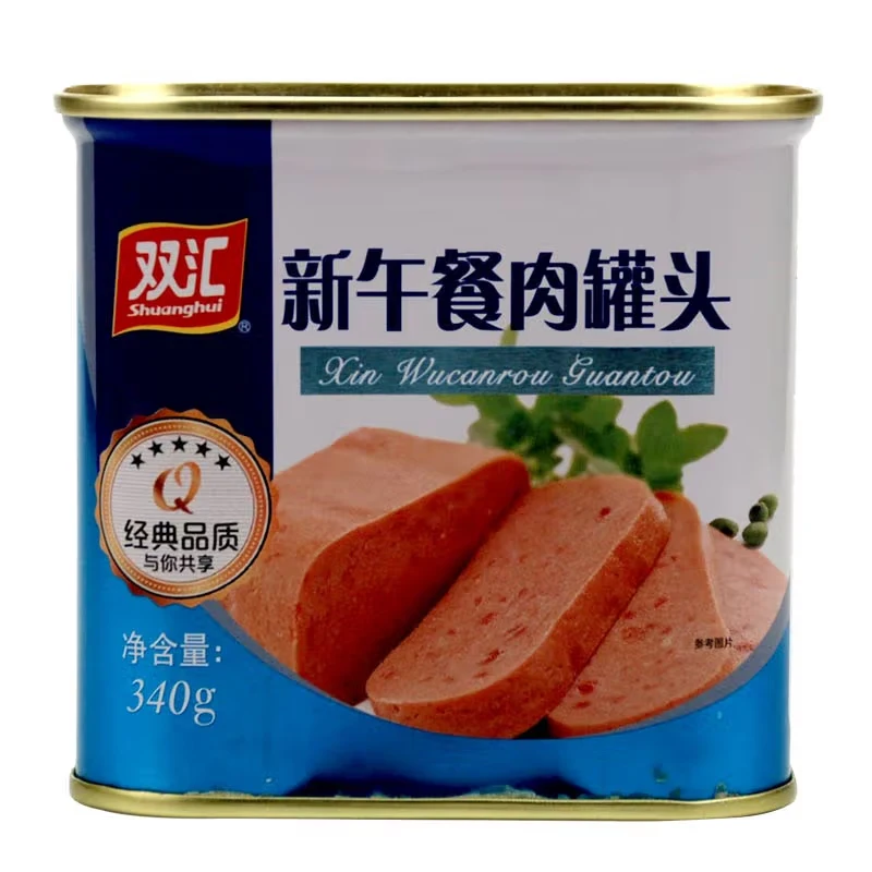 Canned meat luncheon 340g tin package good quality material wholesale price