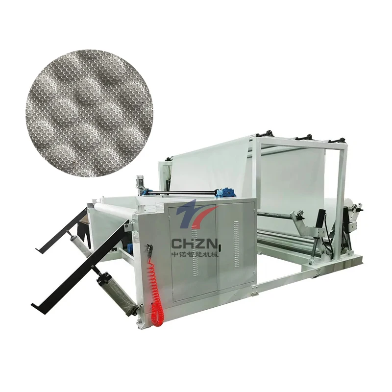 Fully automatic nonwoven fabric machine line with color printing device table