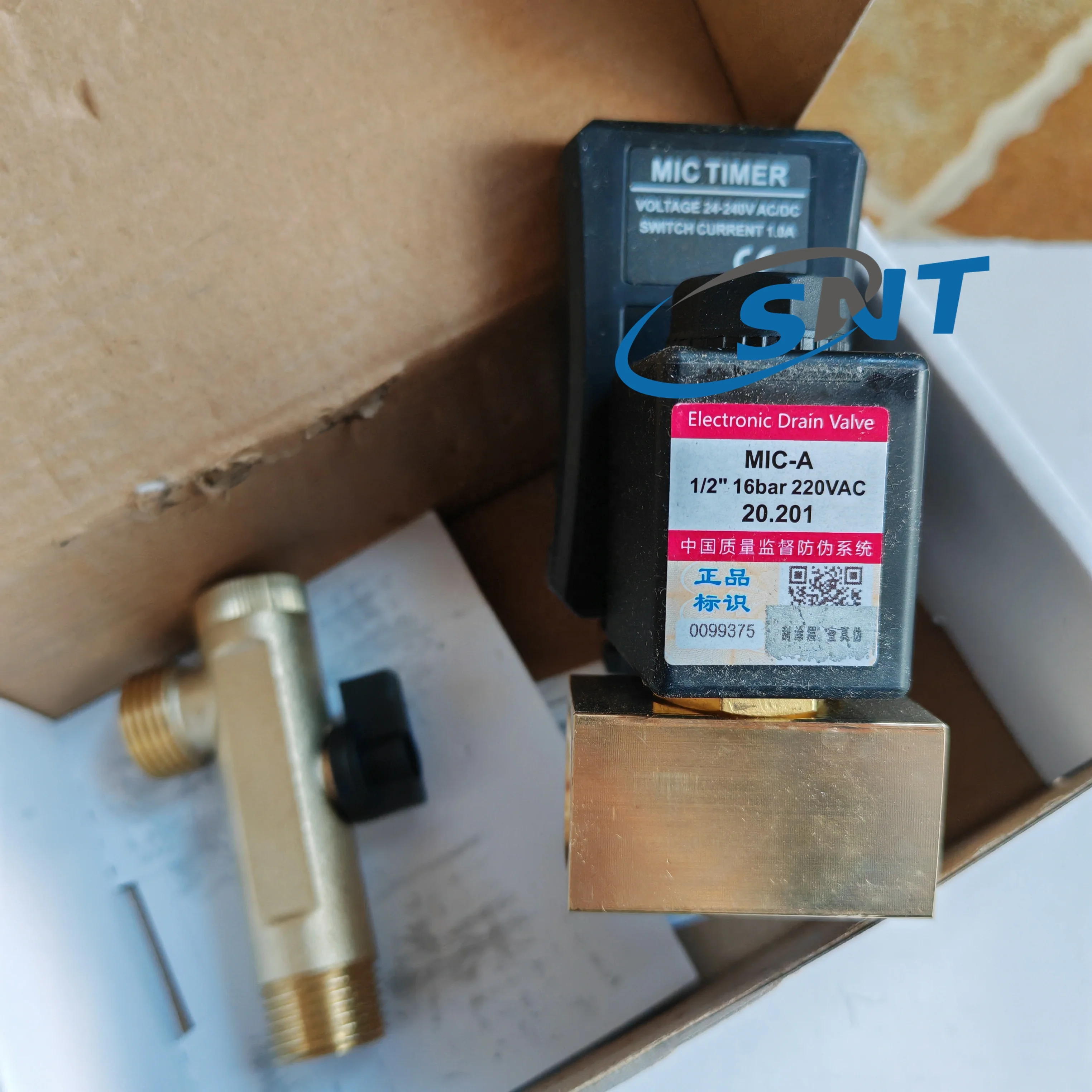 Original JORC MIC-A MIC-B air compressor automatic electronic drain valve 0200D electronic drain valve