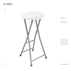 China Manufacturer Sample Good Quality Modern Metal Plastic folding Bar Stool