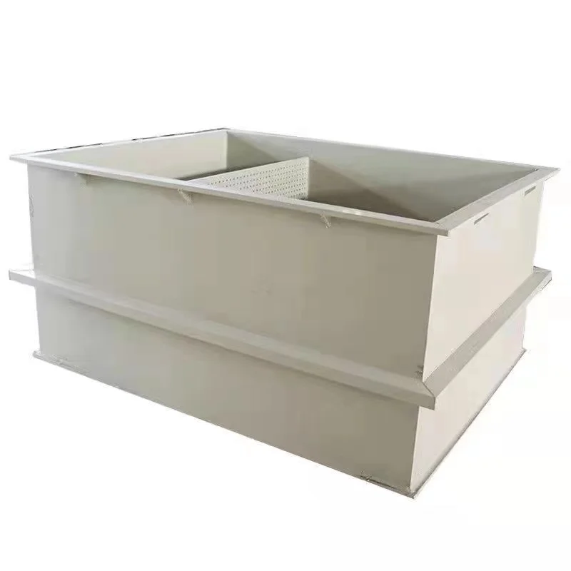 Wholesale customized processing plastic electrolytic bath welding PP water tank