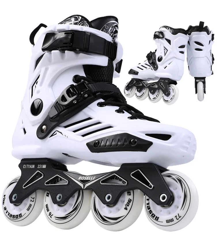 Most popular ROSELLE RS6 personal inline roller skates shoes for teenager and adult