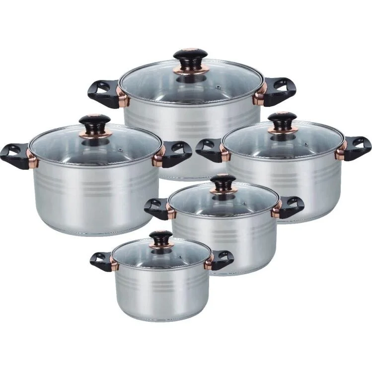 Made In China Masterclass Premium Cookware Kitchen Silicone Cooking Utensils Set Cookware NonStick Cookware Set