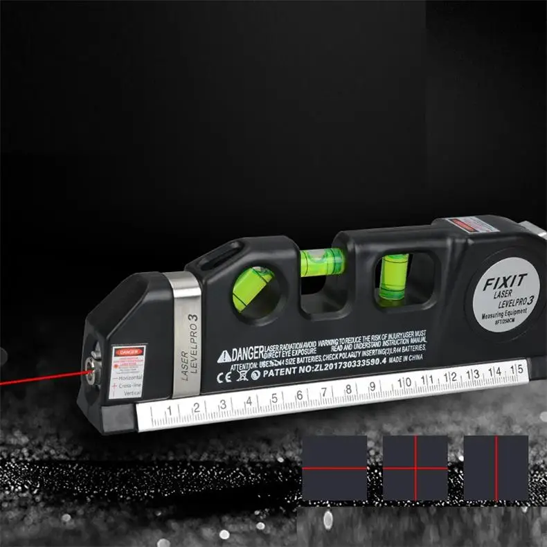 New Laser Level Multifunctional Infrared Laser Printer Laser03 Magnetized Level Tape Measure Manufacture