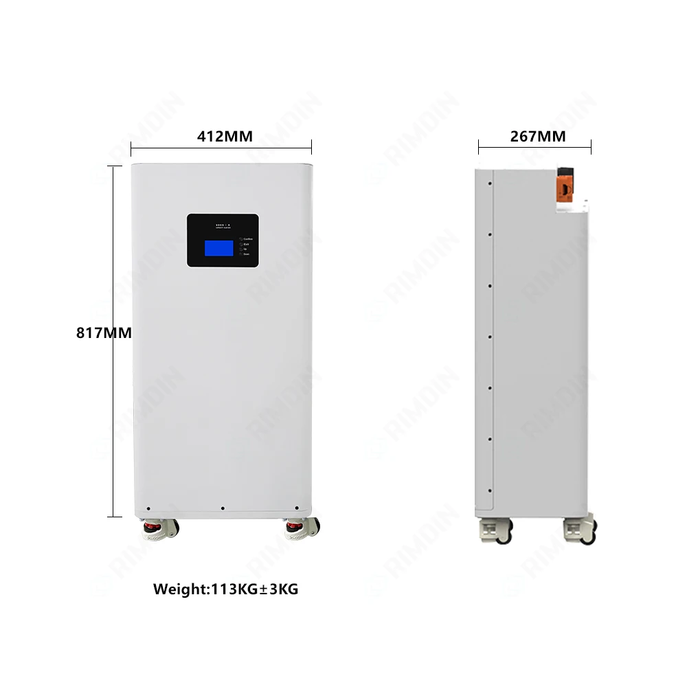Seplos Mason-280L 51 2 В 280Ah 15kWh LiFePO4 система хранения солнечной энергии Вертикальная литиевая железная батарея для домашнего и коммерческого использования