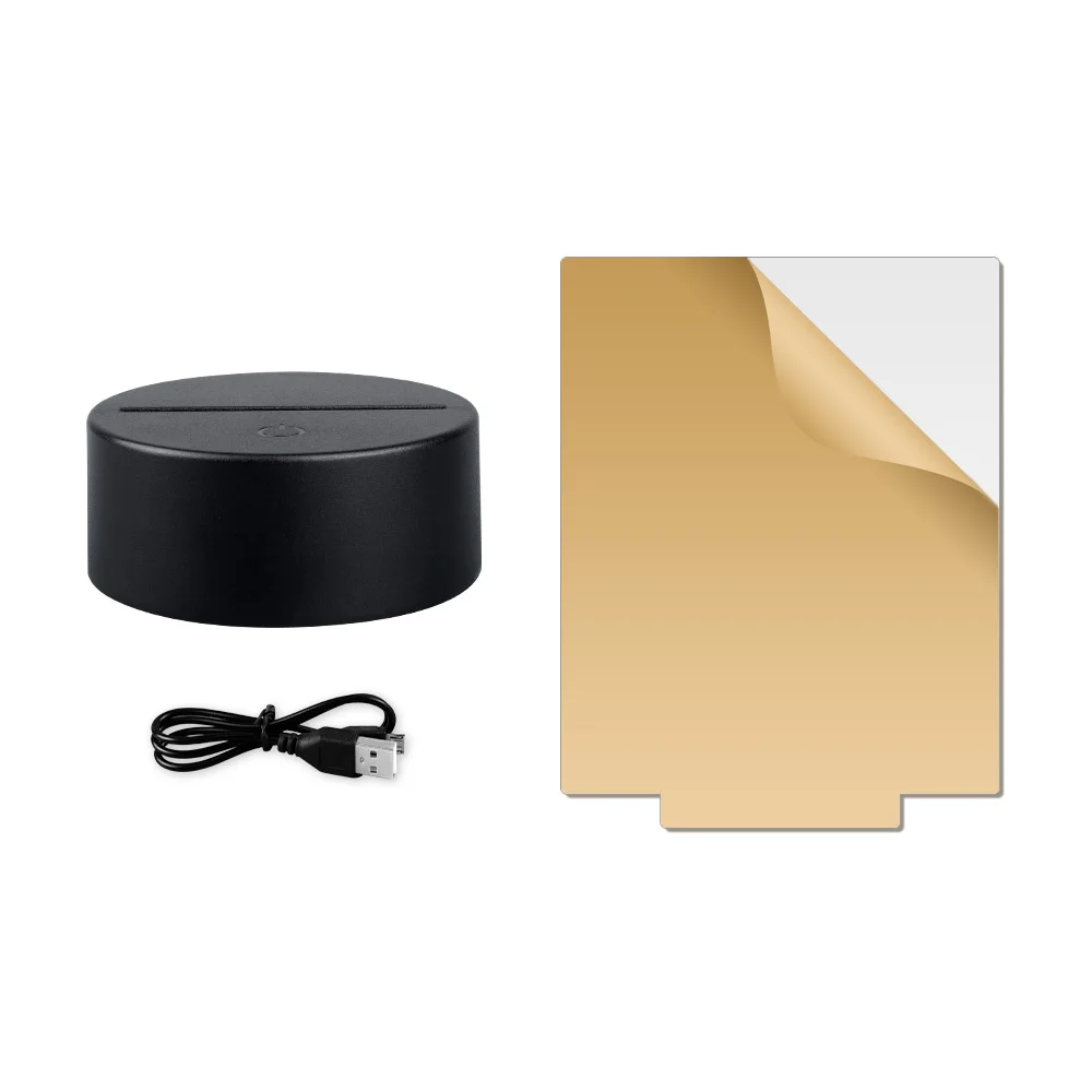 Creative 3D Optical Night Light LED Lamp Acrylic Christmas Decoration LED Light