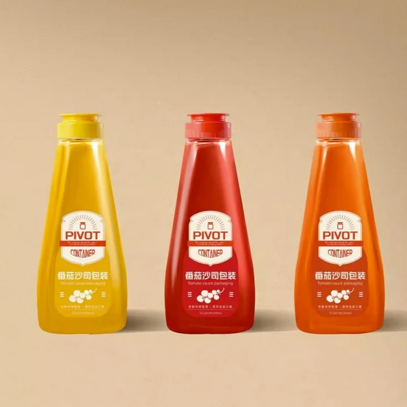 High Quality White Black Yellow Food Grade Plastic 38mm Round Flip Top Cap with Silicone for Inverted Squeeze Sauce Bottle