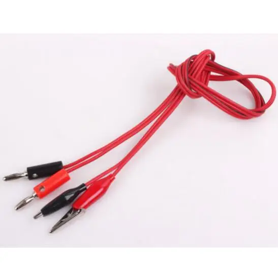 Alligator Clip to Banana Plug Probe Cable Test Lead