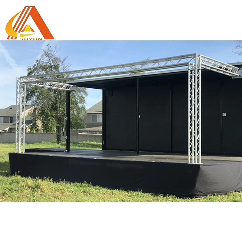 Outdoor Aluminum Event Mobile stage color concert podium assemble stage portable stage