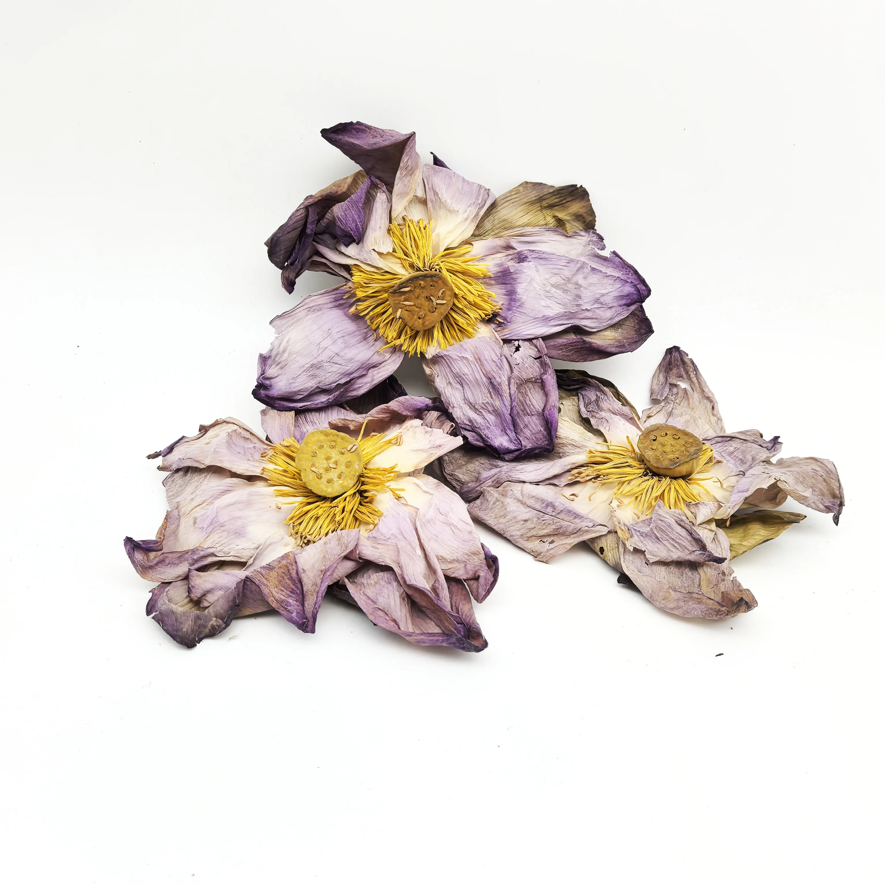 He Hua Wholesale 100% Natural Dried Preserved Lotus Flower Lotus Leaves Herbal Tea