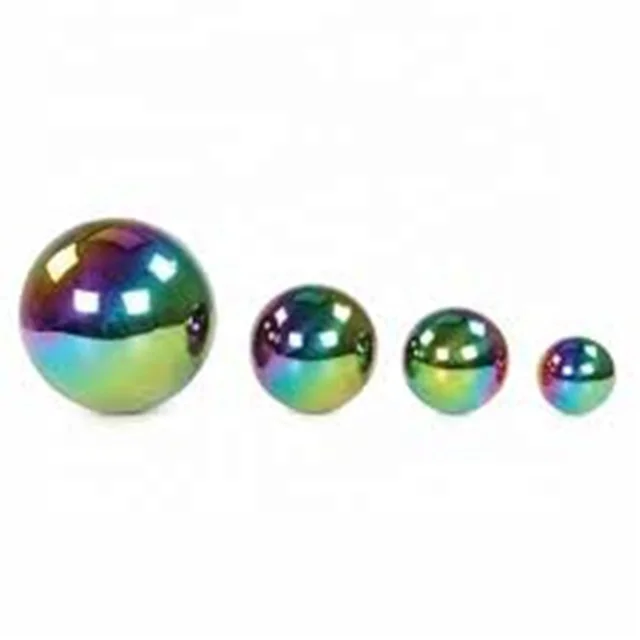 Mirrored Spheres for Babies and Toddlers    metal sensory balls set of 4