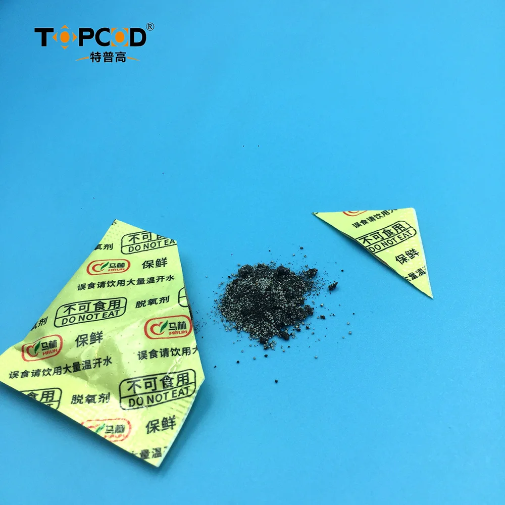 High efficiency anti oil absorbers grade freshness packets oxygen absorber for pet food Food Deoxidizer with wholesale price