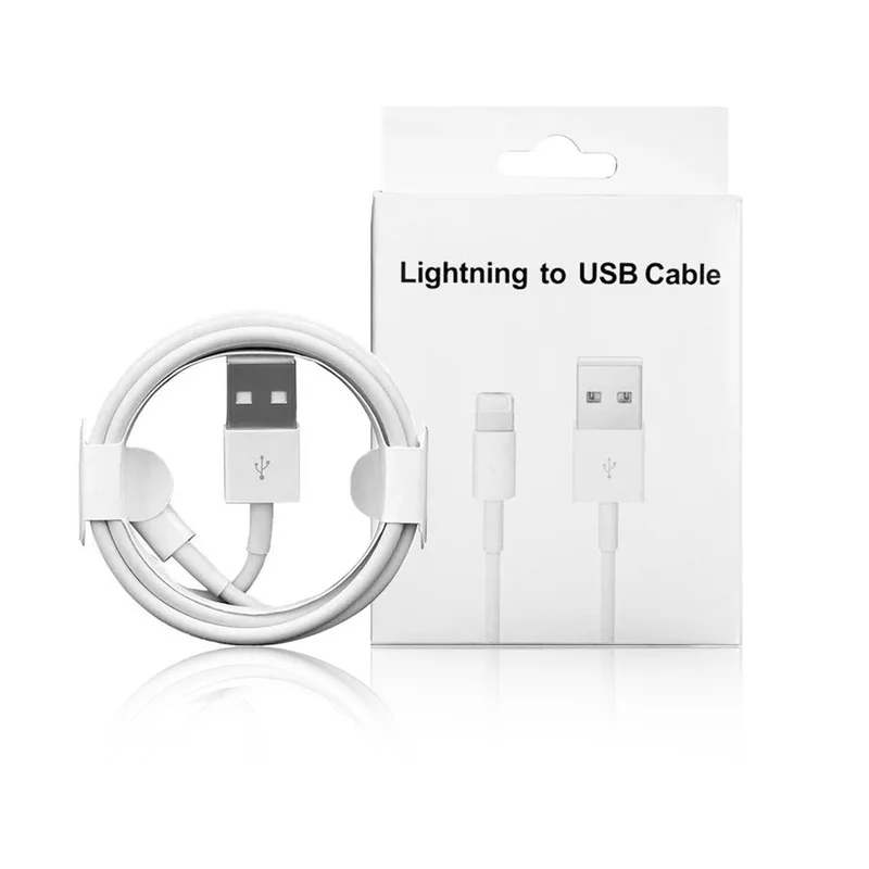  Оптовая продажа Бесплатная доставка MFI iphone зарядное устройство usb-кабель для передачи данных 1 м oem iphone11 кабель 2 а 6/7/8