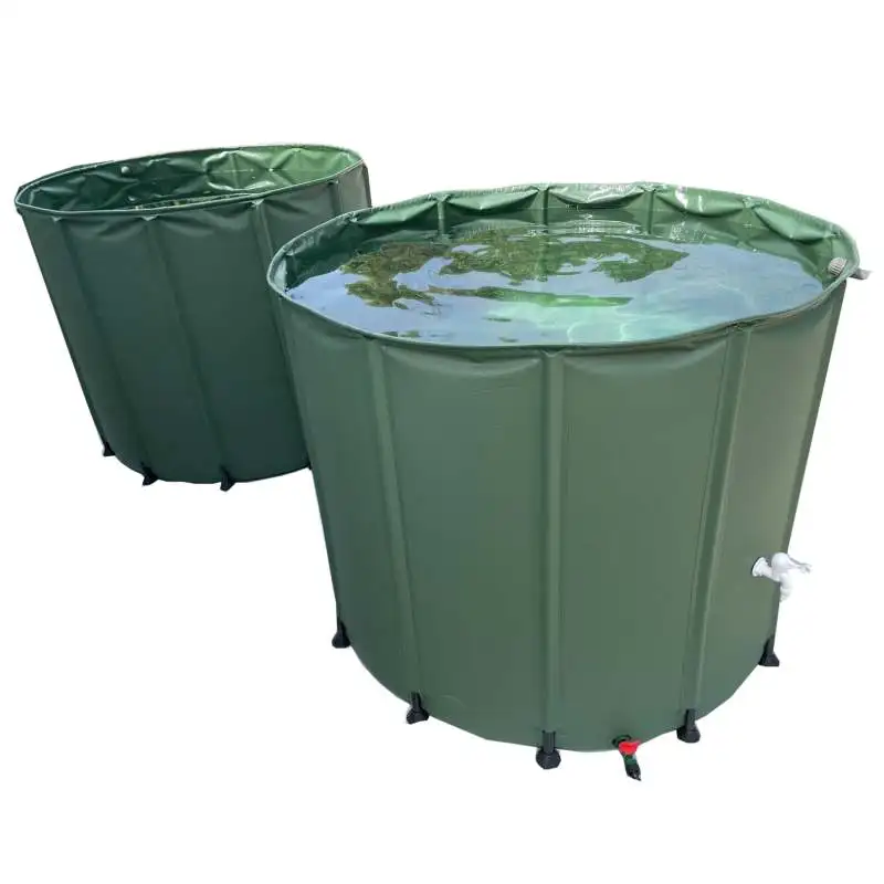 Garden water tank 200L rain water collapsible storage barrel