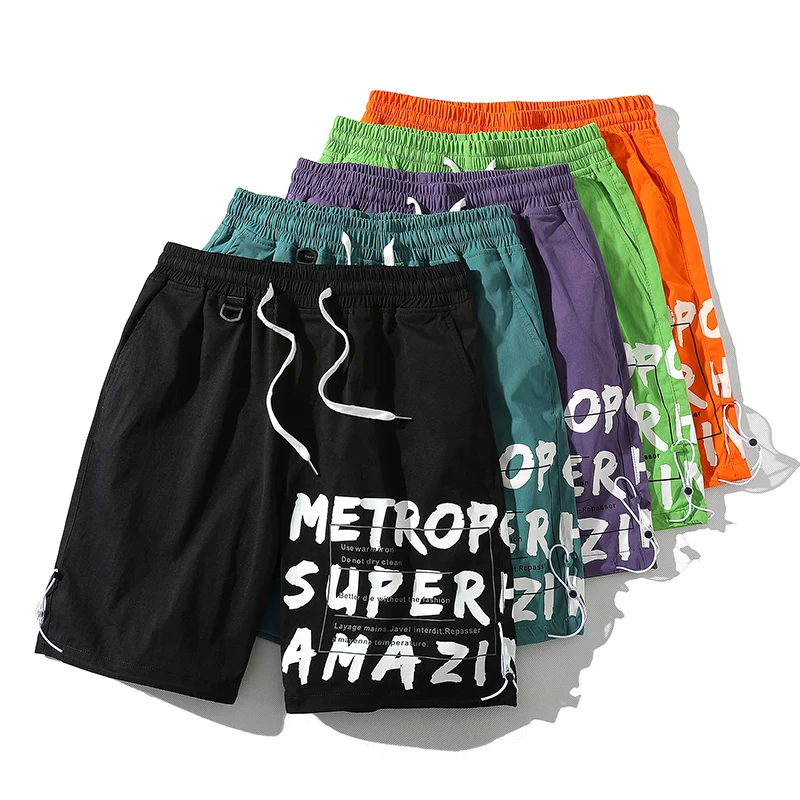 Новинка 2020, модель мужских брюк с принтом, повседневные спортивные мужские брюки, повседневные шорты для мужчин