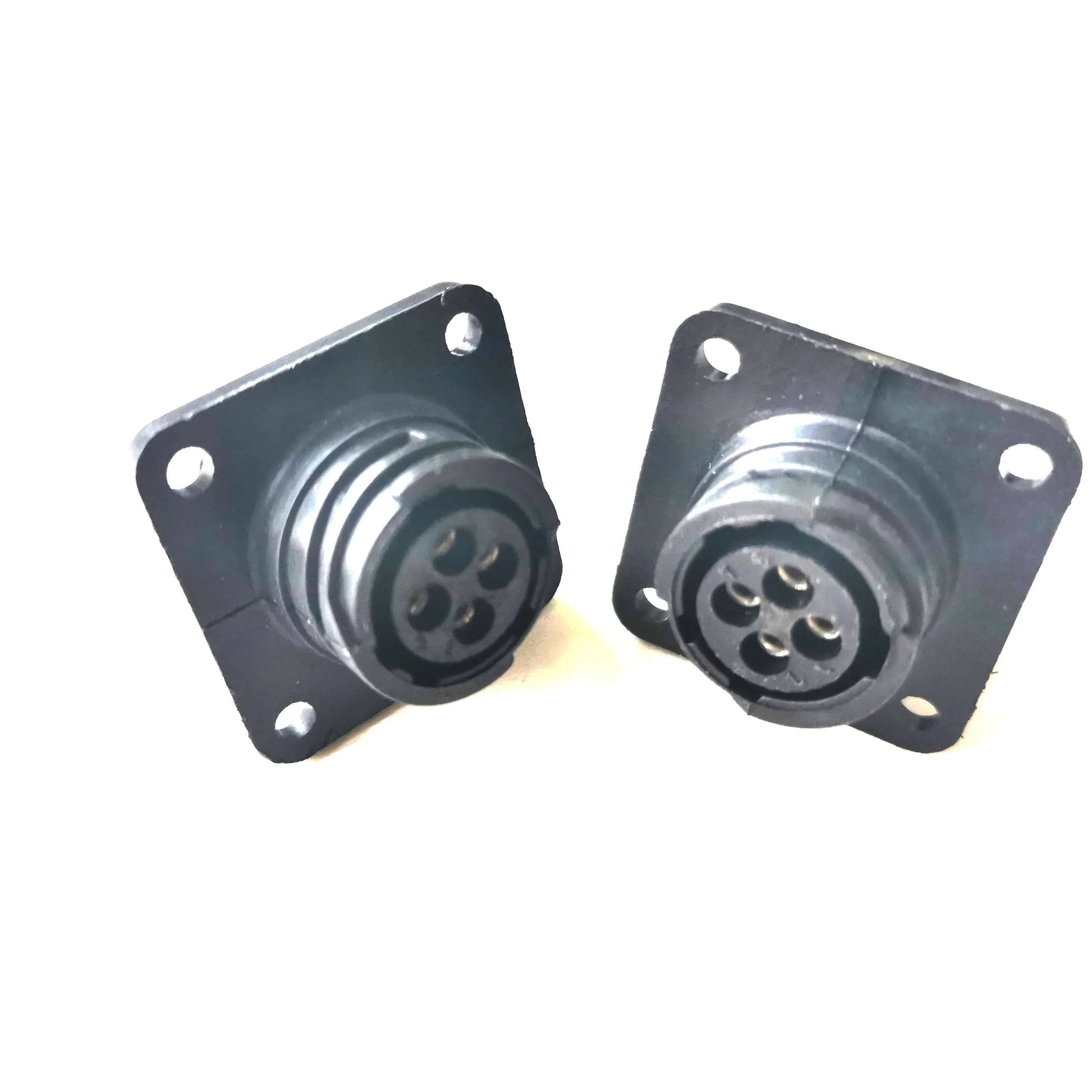 Miller 048282 4 Pin Panel Miller Electric Receptacle Service Kit with 4-Pin Amp Panel Mounted Female Plastic Connectors