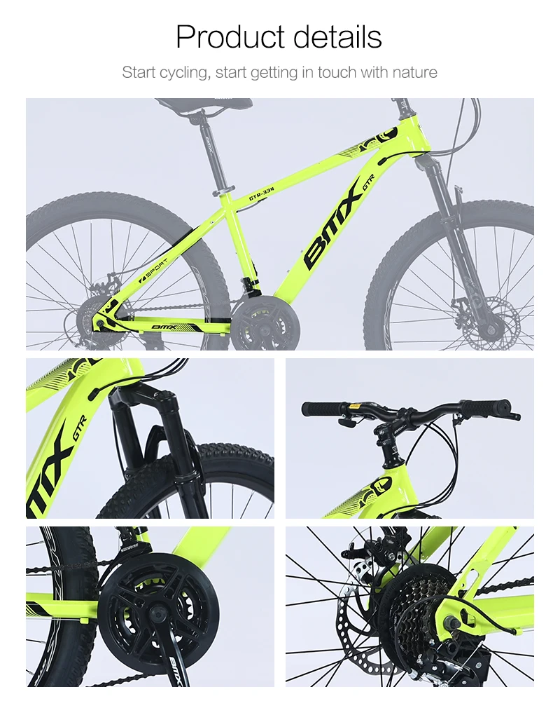 MTBGOO steel frame bicicleta de montana bicycle aro 26 inch mtb mountain bike