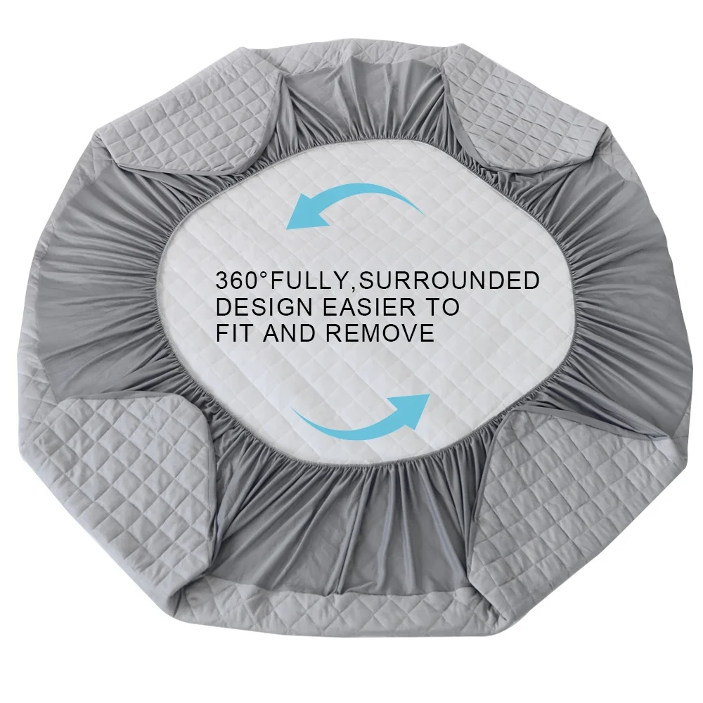 Wholesale factory hypoallergenic waterproof mattress protector for hotels