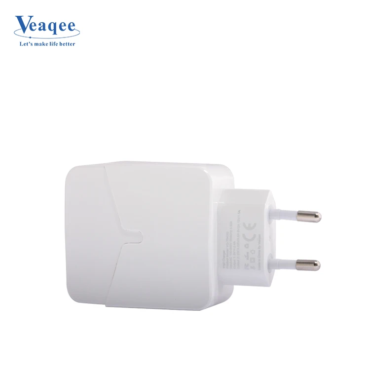  Veaqee 3 порта usb mobail телефон зарядное устройство QC3.0 быстрой