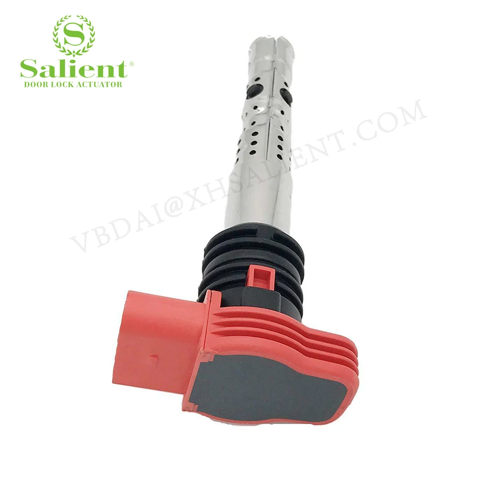 Mazda 3 High Quality Wholesale OEM 06C905115E 06C905115F Car Accessories Ignition Coil DHVW-240 Plastic 7 Days One Piece One Bag