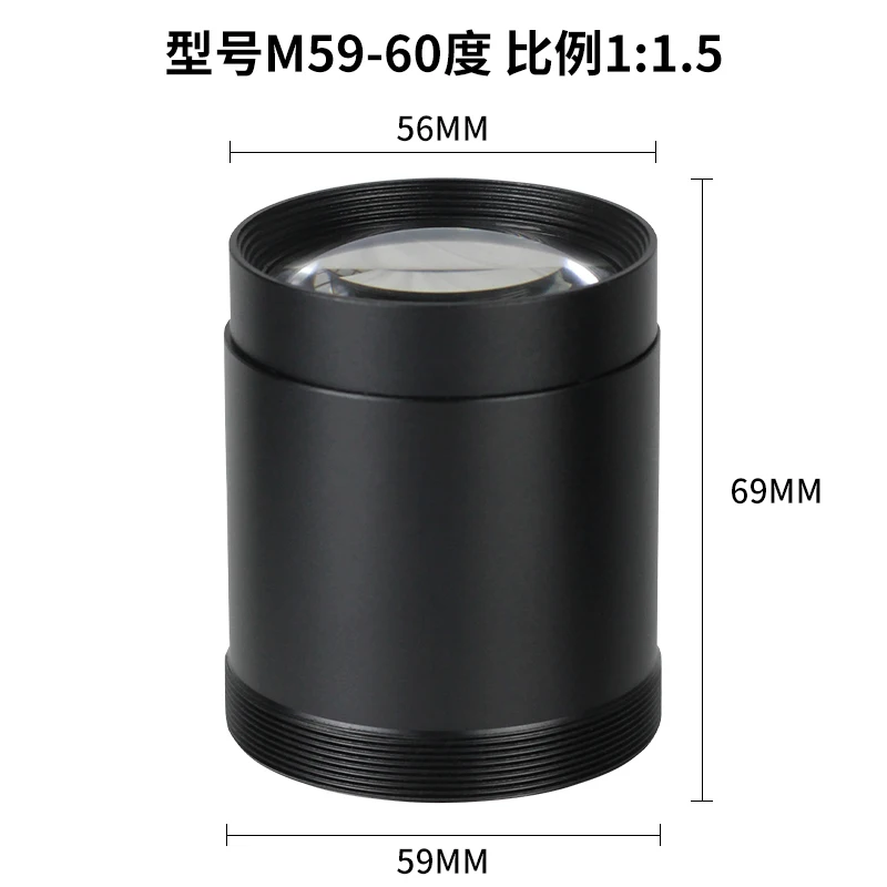 Different Degrees Optics For Gobo Projector Warehouse Use Security Logo Light