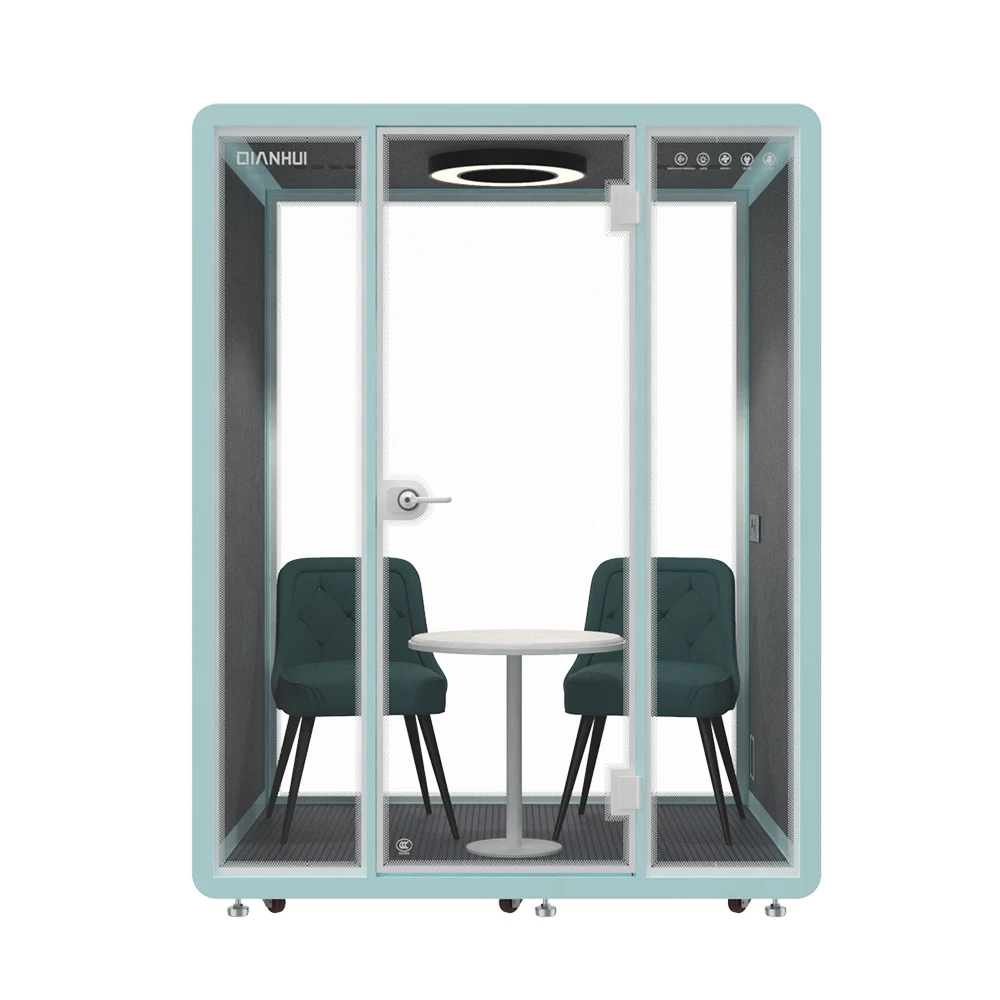 assemble and private phone booth for office cabin working pod soundproof office phone booth with air purification system