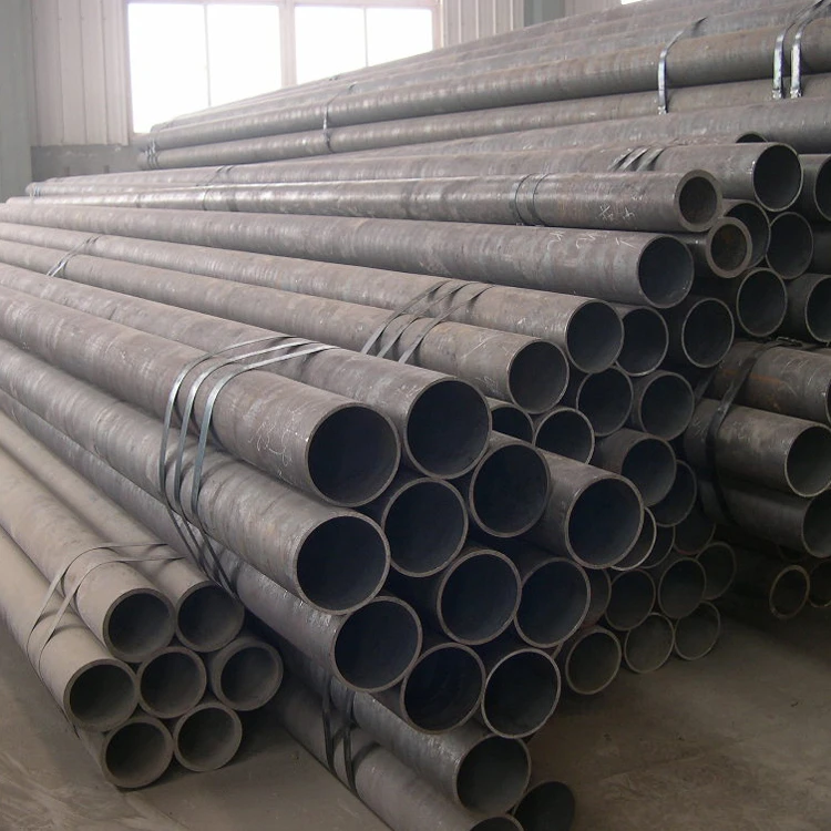 High Quality Carbon Steel Pipe Tube A53 Sch40 Q235A Q235B Q345 Black Round Extruded Carbon Steel Pipe / Tube