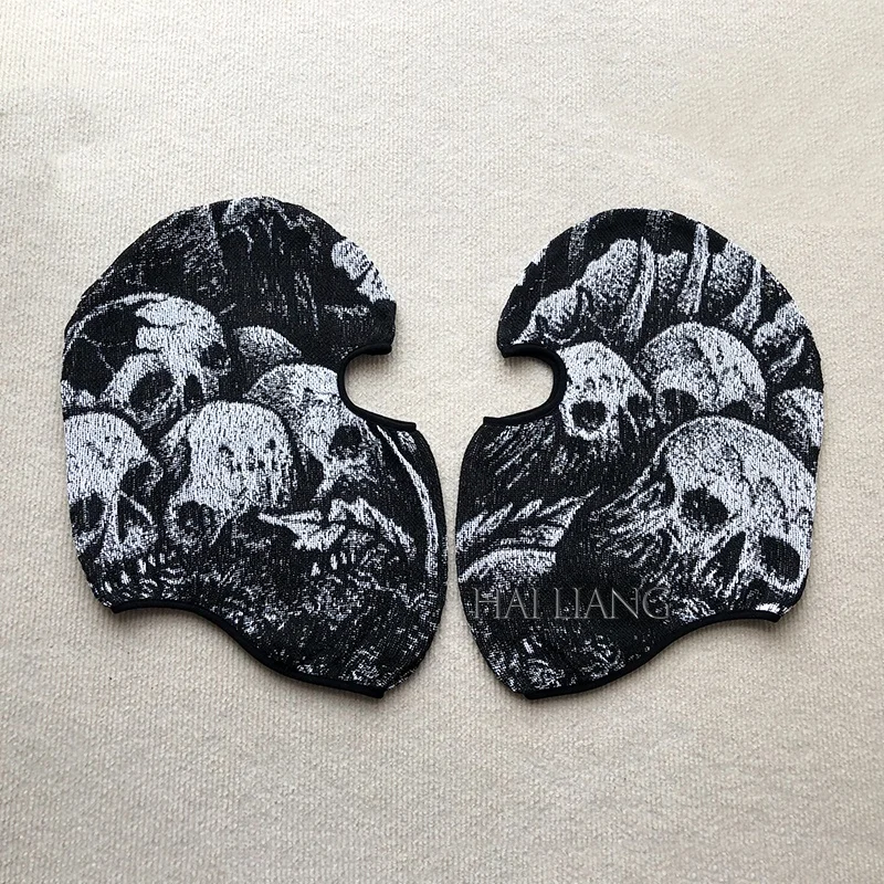 Balaclava Hat Fashion Designer High Quality Tapestry Balaclava Wholesale Full Face cover hat Knitted customize hats for men