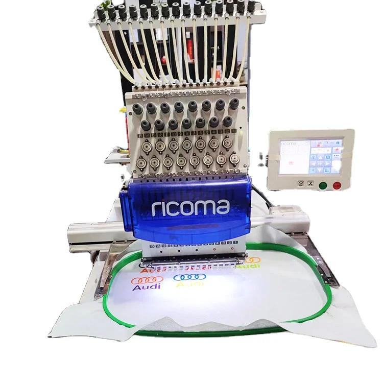 RICOMA 1501 UNITED STATES brand Embroidery machine Industrial  Application Single Head 15 NEEDLES