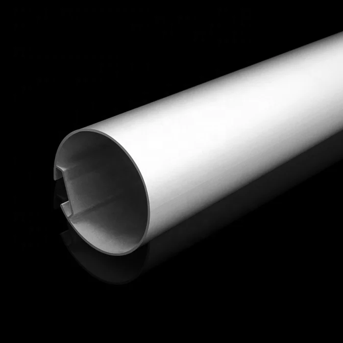 
Aluminium Curtain Rail Profile 0.8mm Thickness 38mm Roller Blind Tube 