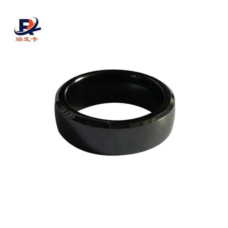 NFC ceramic smart finger ring RFID for public transportation